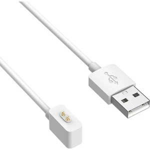 Xiaomi Mi Band 8 Manyetik USB Şarj Kablosu Beyaz