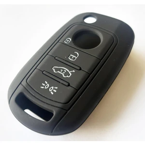 Skilit Samsun Oto Kilit Fiat Egea Silikon Anahtar Kumanda Kılıfı Siyah