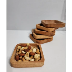 Hbs Art Design Ahşap Çerezlik 6 Li