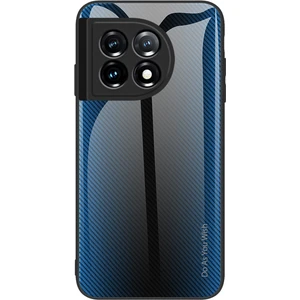 Oneplus 11 5g Tpu Için+Temperli Cam Telefon Kılıfı Karbon Fiber Doku Cep Telefonu Koruyucu Kapak (Yurt Dışından)