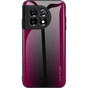 Oneplus 11 5g Tpu Için+Temperli Cam Telefon Kılıfı Karbon Fiber Doku Cep Telefonu Koruyucu Kapak (Yurt Dışından)
