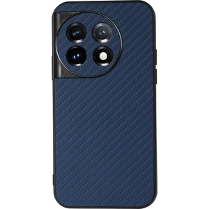 Oneplus 11 5g Karbon Fiber Doku Için Telefon Kılıf Anti Drop Pu Deri Kaplamalı Tpu Kapağı (Yurt Dışından)