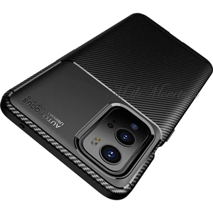 M.TK Moveteck One Plus 9 Pro Kılıf Kamera Çıkıntılı Koruma Karbon Fiber Dokulu Renk Atmaz Koruyucu Kapak Slim Elit Kılıf