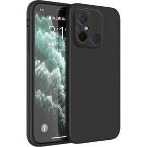 M.TK Moveteck Xiaomi Redmi 12C Uyumlu Kılıf Kamera Korumalı Içi Kadife Süet Yumuşak Hisli Lansman Silikon Kapak