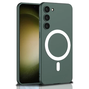 Kny Samsung Galaxy S23 Plus Kılıf Ultra Korumalı Sert Magsafeli Kıpta Kapak