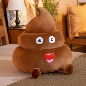 Doldurulmuş Oyuncaklar Komik Kaka Plushie Oyuncaklar Simülasyon Dışkısı Yastık Doldurulmuş Yumuşak Yaratıcı Kanepe Yastık  25 Cm (Yurt Dışından)
