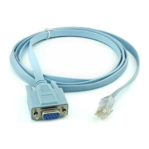 YK Design Cisco Kablo Db9 To RJ45 Konsol Bağlantı Kablosu Cisco Switch Router Için RJ45 Erkek 9 Pin Dişi Konsol Kablosu