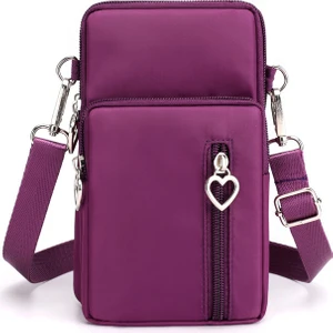 Yeni Cep Telefonu Çantası Kadın Messenger Çantası Asılı Boyun Para Çantası Dikey Çantası Yeni All-Mwatch Mini Küçük Crossbody Bag (Yurt Dışından)