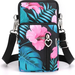 Yeni Cep Telefonu Çantası Kadın Messenger Çantası Asılı Boyun Para Çantası Dikey Çantası Yeni All-Mwatch Mini Küçük Crossbody Bag (Yurt Dışından)