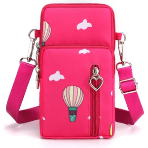 Yeni Cep Telefonu Çantası Kadın Messenger Çantası Asılı Boyun Para Çantası Dikey Çantası Yeni All-Mwatch Mini Küçük Crossbody Bag (Yurt Dışından)