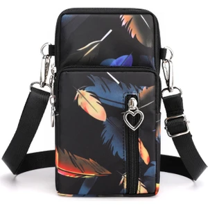Yeni Cep Telefonu Çantası Kadın Messenger Çantası Asılı Boyun Para Çantası Dikey Çantası Yeni All-Mwatch Mini Küçük Crossbody Bag (Yurt Dışından)