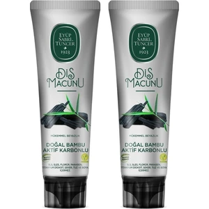 Eyüp Sabri Tuncer Doğal Bambu Aktif Karbonlu Diş Macunu 90 Ml X 2 Adet
