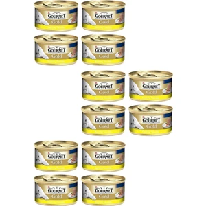 12 Adet Purina Gourmet Gold Kıyılmış Tavuk 85 gr