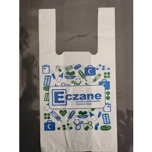 Eczane Poşeti 25X44 cm Atlet Orta Boy