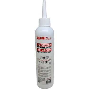 Dr. Mat Matfix 3D Yazıcı Baskı Yapıştırıcı Sıvı 250 ml Diğer Uyumlu Yazıcı Modelleri