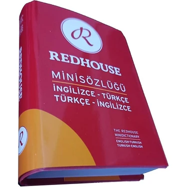 Artlantis Redhouse Türkçe Ingilizce Sözlüğü Mini Turuncu 516