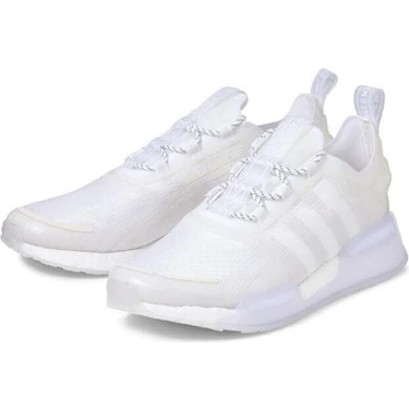 adidas gazelle silver green womens adidas Mens Nmd V3 Lace Up Sneakers Black 8 Casual main image 0