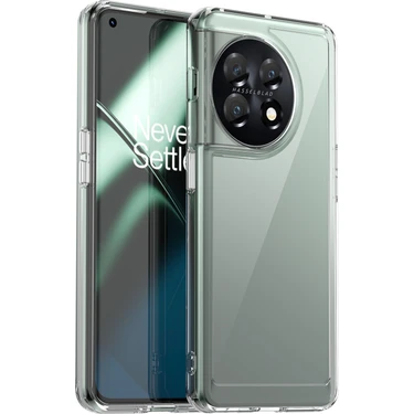 Xshop Oneplus 11 5g Yumuşak Tpu Sabit Akrilik Telefon Kılıfı Şok Geçirmez Telefon Kabuğu Kapağı