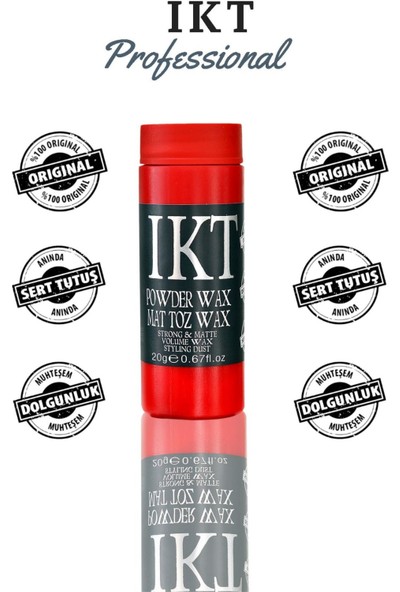 Ikt Professional Powder Wax Mat Toz Wax 20 gr