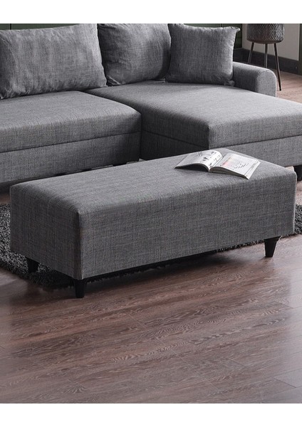 Eviana Corner Flavia Puf Şık Tasarım ve Konforlu Kullanım İçin Eşsiz Seçim