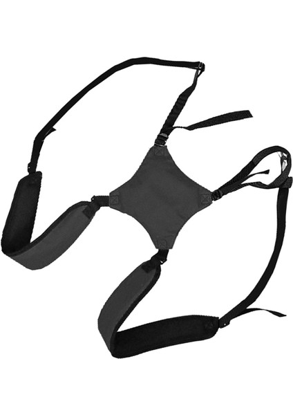 Golf Torbası Omuz Kayışı Rahat Ayarlanabilir Nefes Alabilen Yastıklı Taşıma Kayışı Siyah (Yurt Dışından) indirimleri