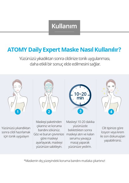 Daily Expert Maske 2 Aydınlatıcı