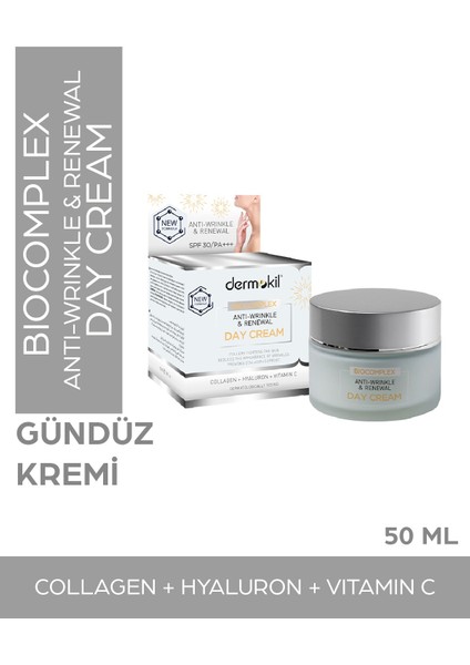 Anti Age Kırışık Karşıtı ve Yenileyici Gündüz Bakım Kremi