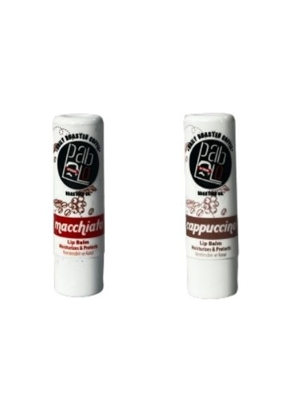 Ikili Set – Cappucino ve Macchiato Lip Balm Seti