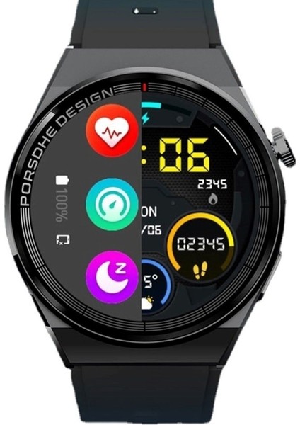Watch Gt3 Nabız Kan Oksiyeni Tansiyon Nfc Siri Akıllı Saat Son Versiyon fırsatları