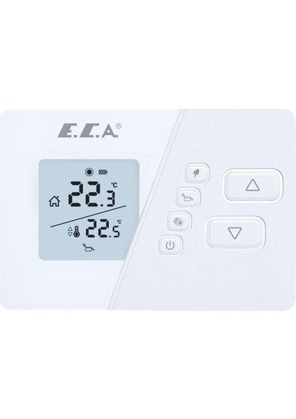 Eca 200W Kablosuz Oda Termostatı Poly Comfort