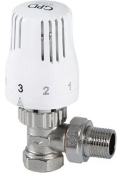 1/2&quot; Termostatik Radyatör Vanası