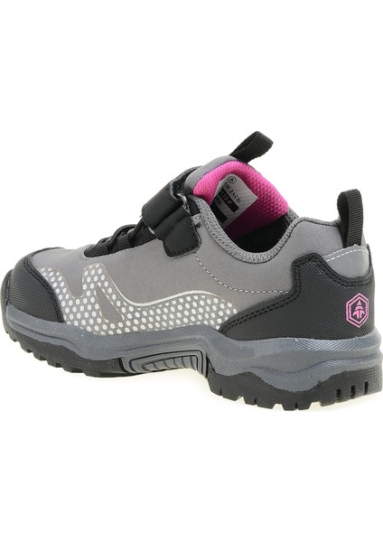 Gri - Fuşya Erkek Çocuk Outdoor Ayakkabısı 101 23132-F
