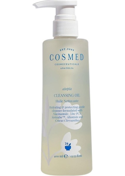 Cosmed Atopia Temizleme Yağı 400 ml fiyatları