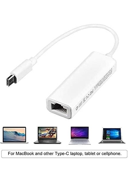 4900 USB Type C To Ethernet Dönüştürücü Adaptör