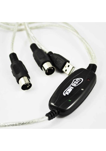 AL-4590 USB Midi Org Kablosu Dönüştürücü Adaptör