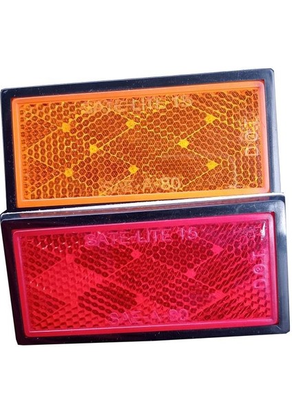 Dikdörtgen Reflektör Kare Reflektör Kedigözü Arka Reflektör Yapışkanlı fırsatları