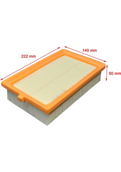 Fiat 500L 1.4 88 Kw, 1.6 D Multijet 2012-2022 Hava Filtresi fiyatları