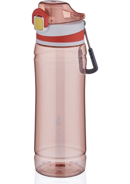 780 ml Kilitli Kapak Genç Yetişkin Su Matarası Suluk - Pembe