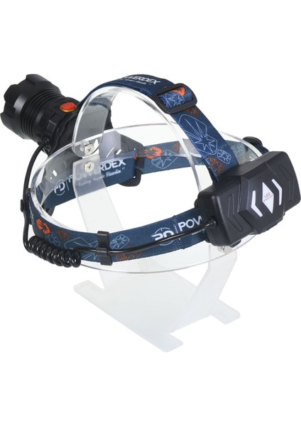 Powerdex PD-1072 15W Profesyonel Şarjlı 1000 Lümen Kafa Lambası PD-1072 fiyatları