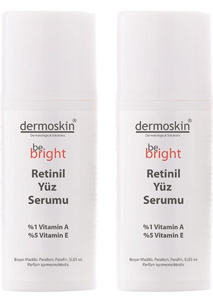 Be Bright Retinil Yüz Serumu 33ML 2'li Avantaj Paket