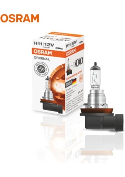 12V H11 Ampul 55W Standart Uyumlu