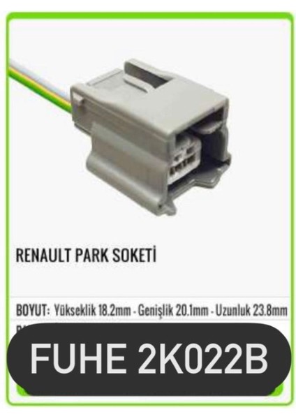 Fhe 2K022B Renault Park - Şarj Soketi