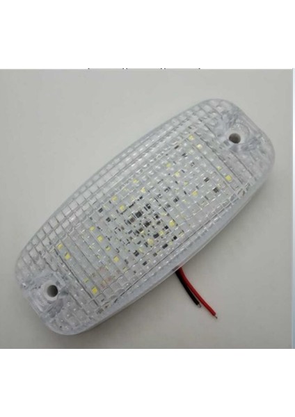 12V-24V 12 Ledli Mavi Kırmızı Çakar Lamba