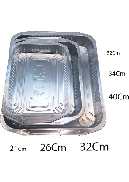 Alüminyum Kap 100adet 5000gr 32x40cm modelleri
