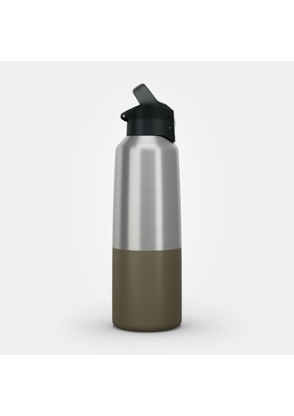 Quechua Paslanmaz Çelik Termos - 1 L - Haki - MH500 modelleri