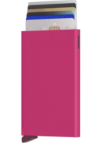 Card Protector Powder Fushsia , N/a - Özel Cardprotector Alüminyum Kartlık