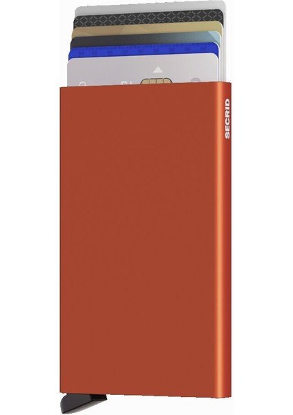 Card Protector Orange , N/a - Özel Cardprotector Alüminyum Kartlık