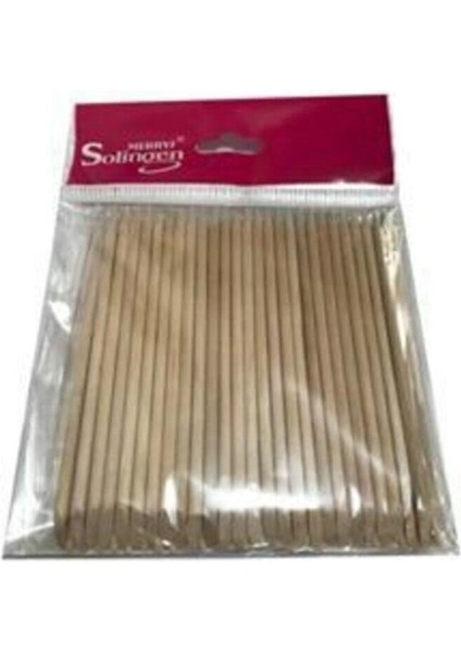 Ahşap Et Itici 50LI Manikür Çubuğu fiyatları