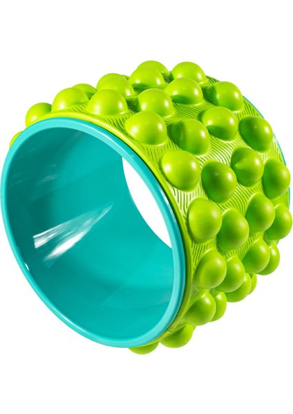 Yoga Tekerleği Güçlü Yük Taşıyan Yoga Silindiri Esnekliği Geliştirmek Için Yeşil (Yurt Dışından)