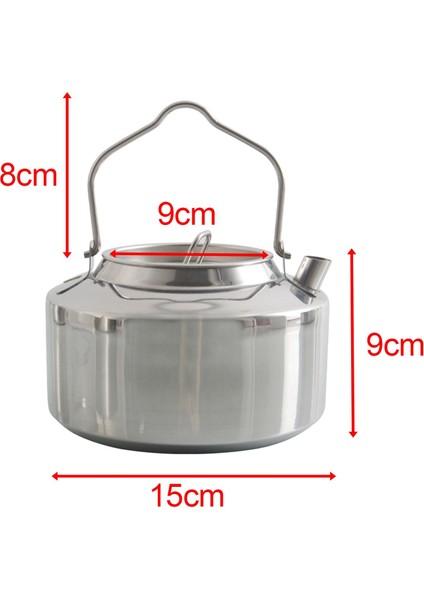 Katlanır Saplı Paslanmaz Çelik ile Açık Kamp Su Isıtıcısı (Yurt Dışından) fırsatları